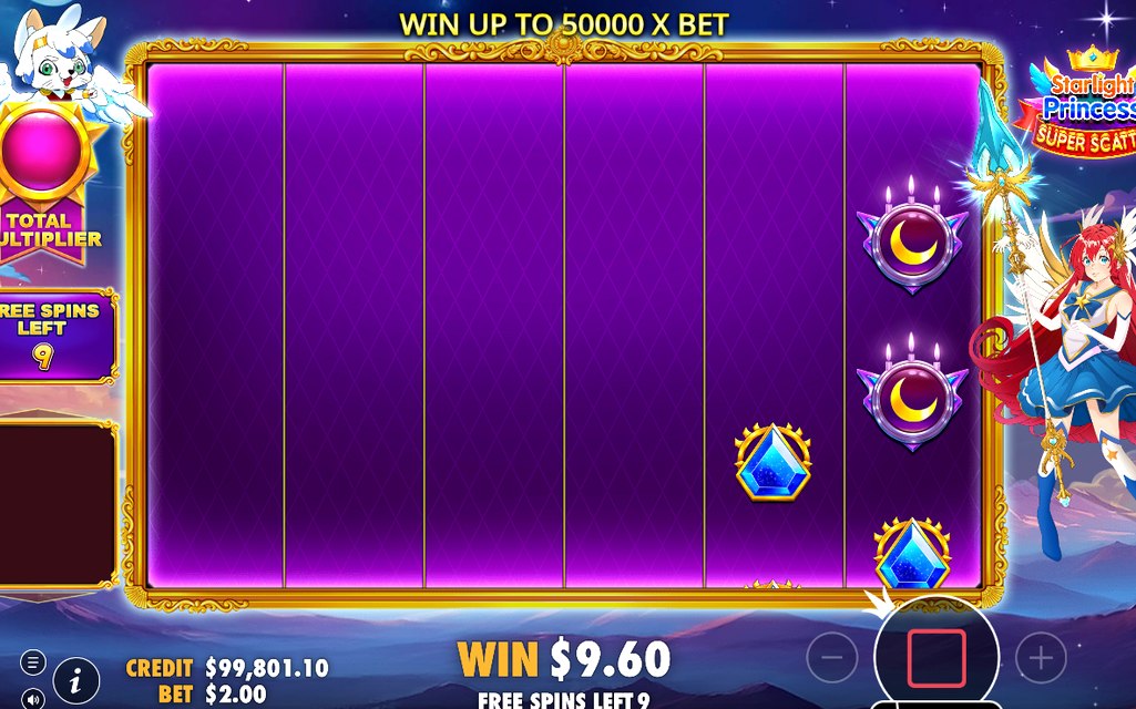 Free Spins där varje Multiplier-hjärta adderas till TOTAL MULTIPLIER